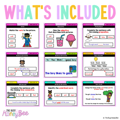 Stage 1 Year A English Daily Warm Up Term 1 Mega Bundle -