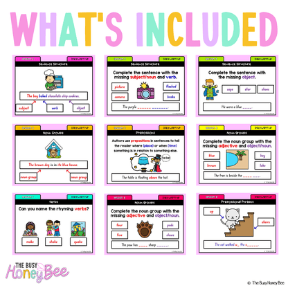 Stage 1 Year A English Daily Warm Up Term 1 Mega Bundle -