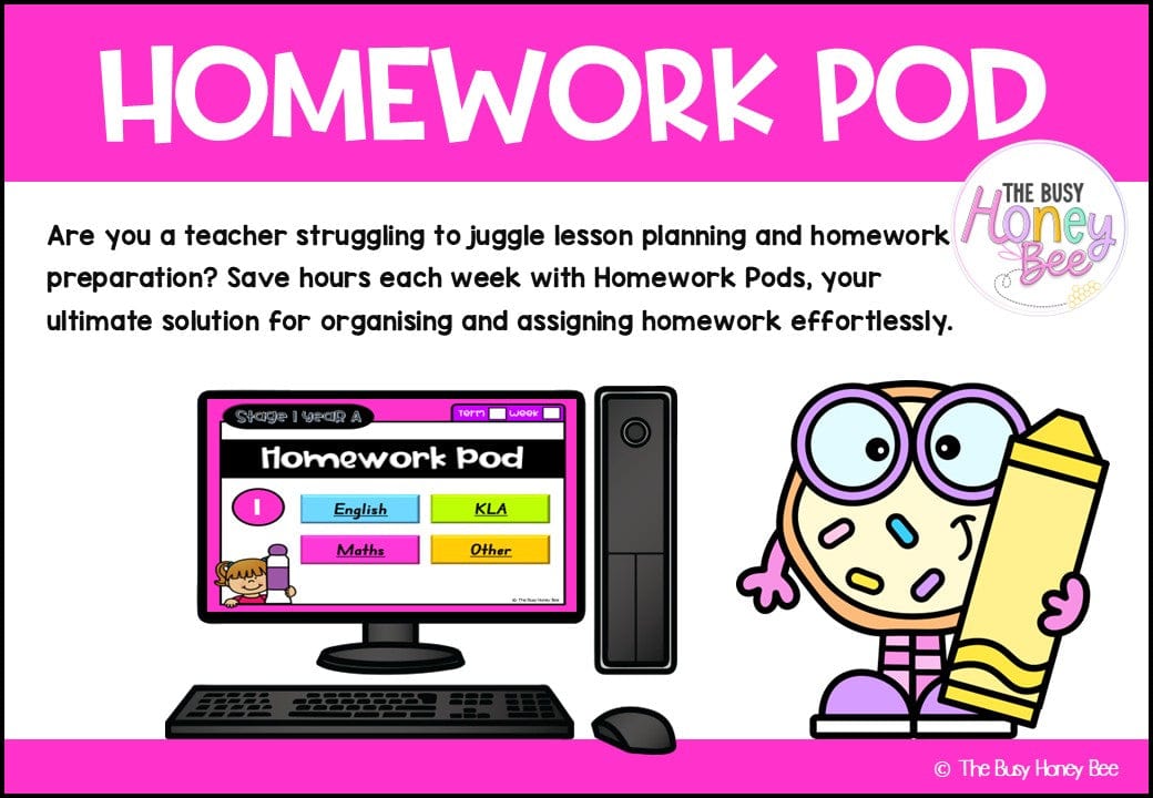 Stage 1 Year A Homework/Learning Pod 1 - PowerPoint