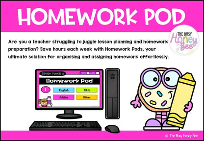 Stage 1 Year A Homework/Learning Pod 1 - PowerPoint