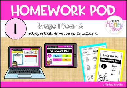Stage 1 Year A Homework/Learning Pod 1 - PowerPoint