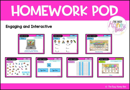 Stage 1 Year A Homework/Learning Pod 11 - Homework | Casual Teaching