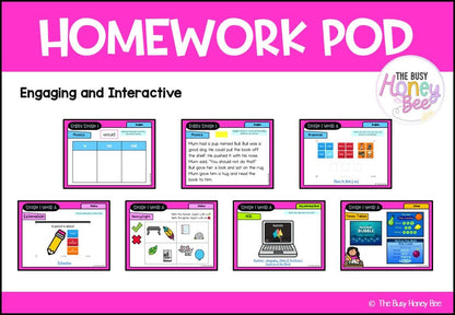 Stage 1 Year A Homework/Learning Pod 14 - Homework | Casual Teaching