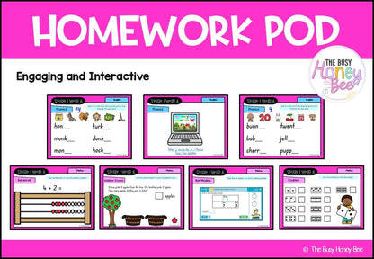 Stage 1 Year A Homework/Learning Pod 4 - Homework | Casual Teaching
