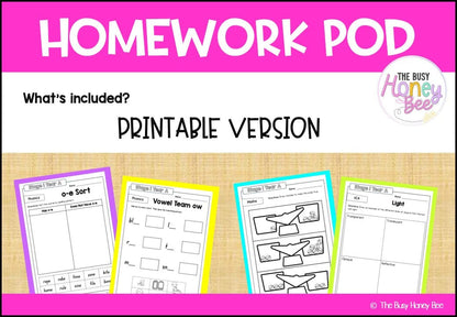 Stage 1 Year A Homework/Learning Pod 6 - PowerPoint