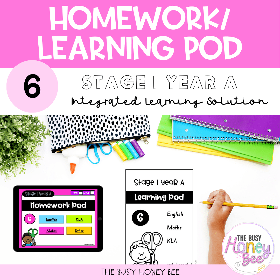 Stage 1 Year A Homework/Learning Pod 6 - PowerPoint