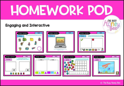 Stage 1 Year A Homework/Learning Pods Ultimate Mega Bundle - Homework | Casual Teaching