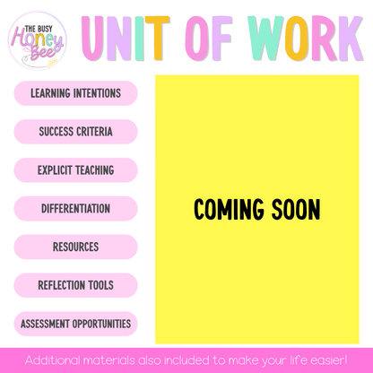 Stage 1 Year A NSW English Teaching Slides UNIT 5 Under the Southern Cross 2026 -