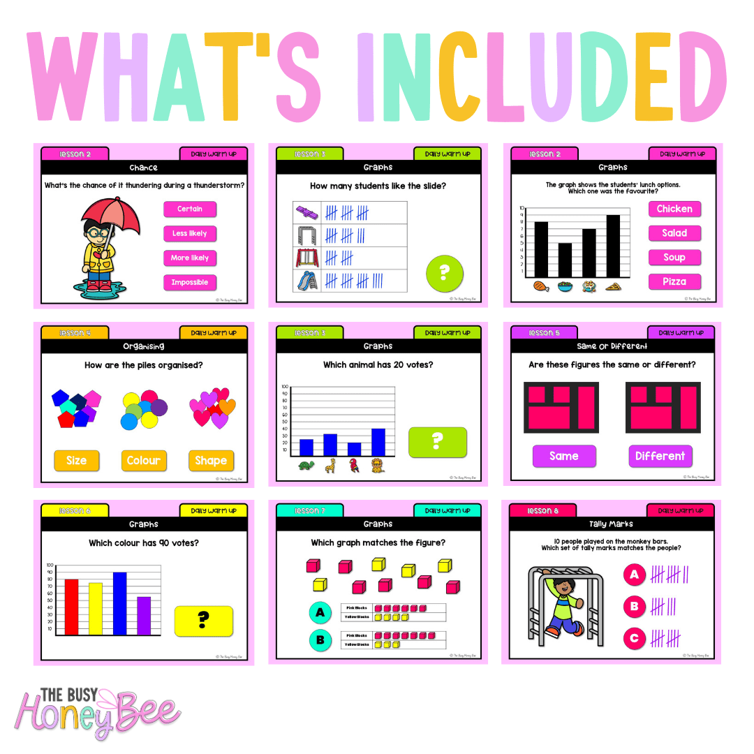 Stage 1 Year A | NSW Math Daily Review | Warm-Up Unit 18 - Warm Up | Revision