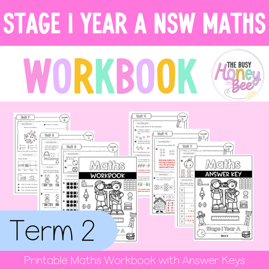 Stage 1 Year A NSW Maths Workbook Term 2 -