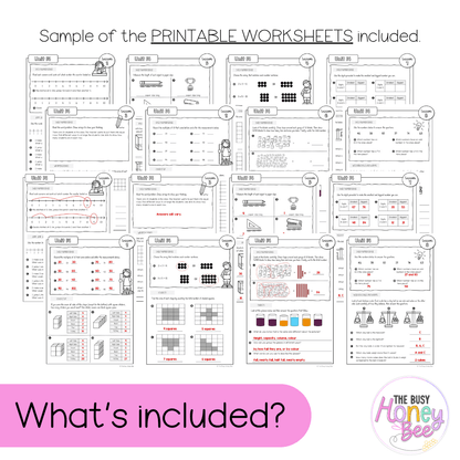 Stage 1 Year A NSW Maths Worksheets Unit 14 - Workbook | Worksheets