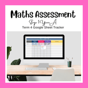 Stage 1 Year A NSW Term 4 Maths Assessment Overview Google Sheet - Assessment