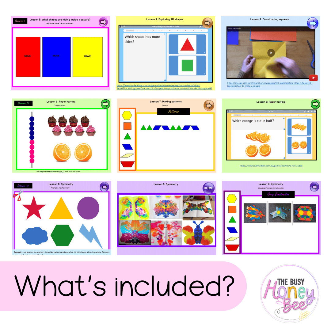 Stage 1 Year A Term 1 Maths Teaching Slides Mega Bundle 2022 - Teaching Slides
