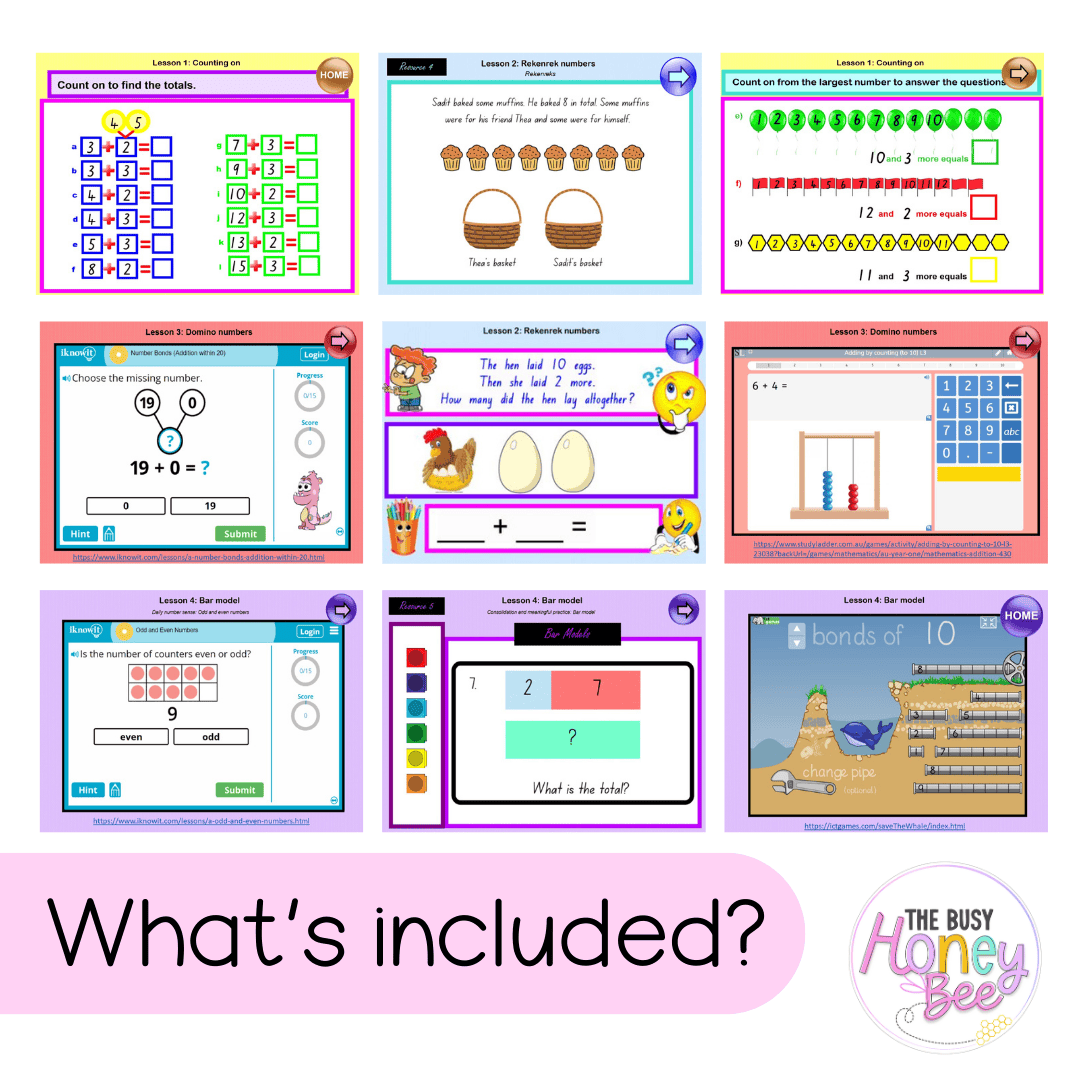 Stage 1 Year A Term 1 Maths Teaching Slides Mega Bundle 2022 - Teaching Slides
