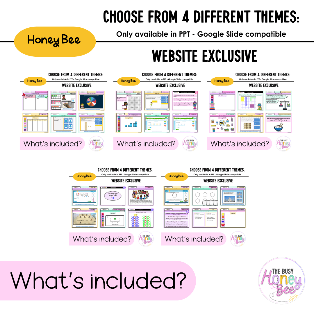 Stage 1 Year A Term 1 Maths Teaching Slides Mega Bundle 2022 - Teaching Slides