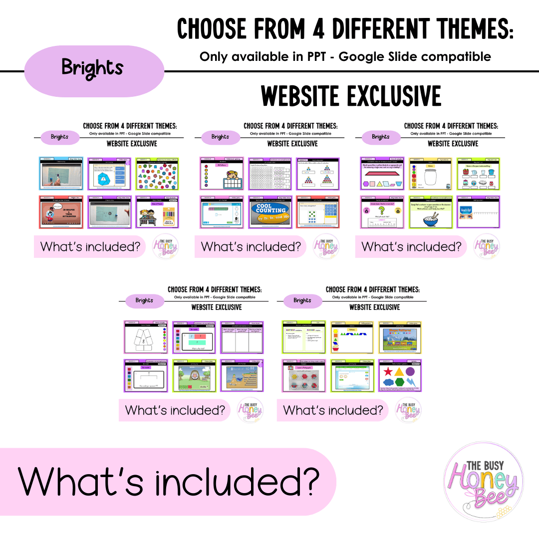 Stage 1 Year A Term 1 Maths Teaching Slides Mega Bundle 2022 - Teaching Slides