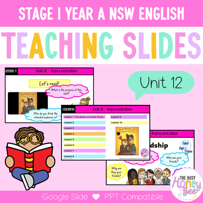Stage 1 Year A Term 3 English Teaching Slides Mega Bundle - Teaching Slides