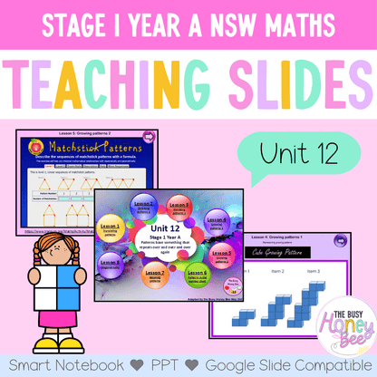 Stage 1 Year A Term 3 Maths Teaching Slides Mega Bundle - Teaching Slides