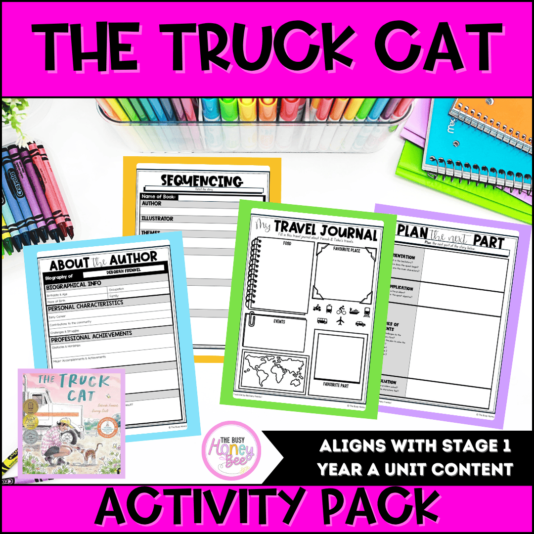 Stage 1 Year A Term 3 NSW English Activity Packs Mega Bundle 2026 - Activity Pack