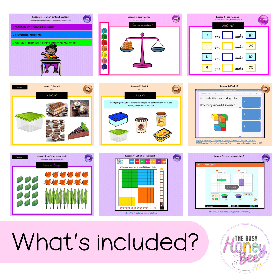 Stage 1 Year A Term 4 Maths Teaching Slides Mega Bundle 2022 - Teaching Slides