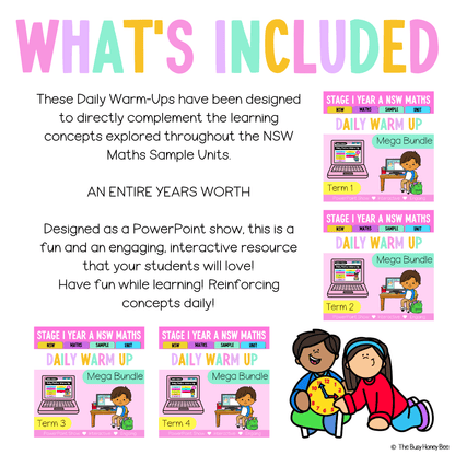 Stage 1 Year A Ultimate Maths Daily Warm Up Mega Bundle - Warm Up | Revision