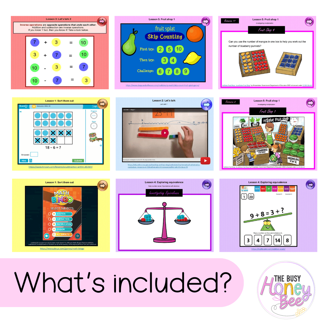 Stage 1 Year A Ultimate Maths Teaching Slides Mega Bundle - Teaching Slides