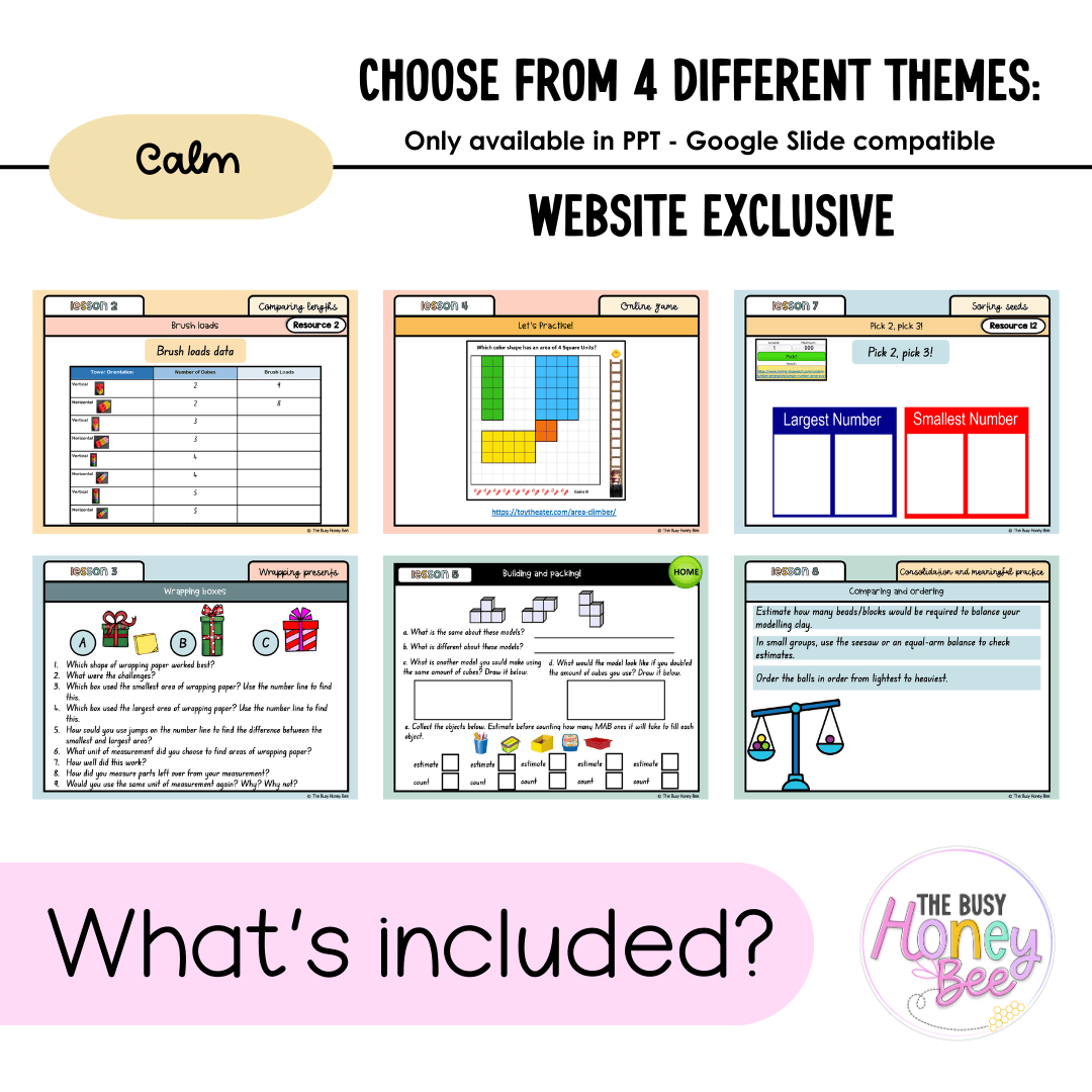 Stage 1 Year A Unit 14 NSW Maths Teaching Slides 2022 - Teaching Slides