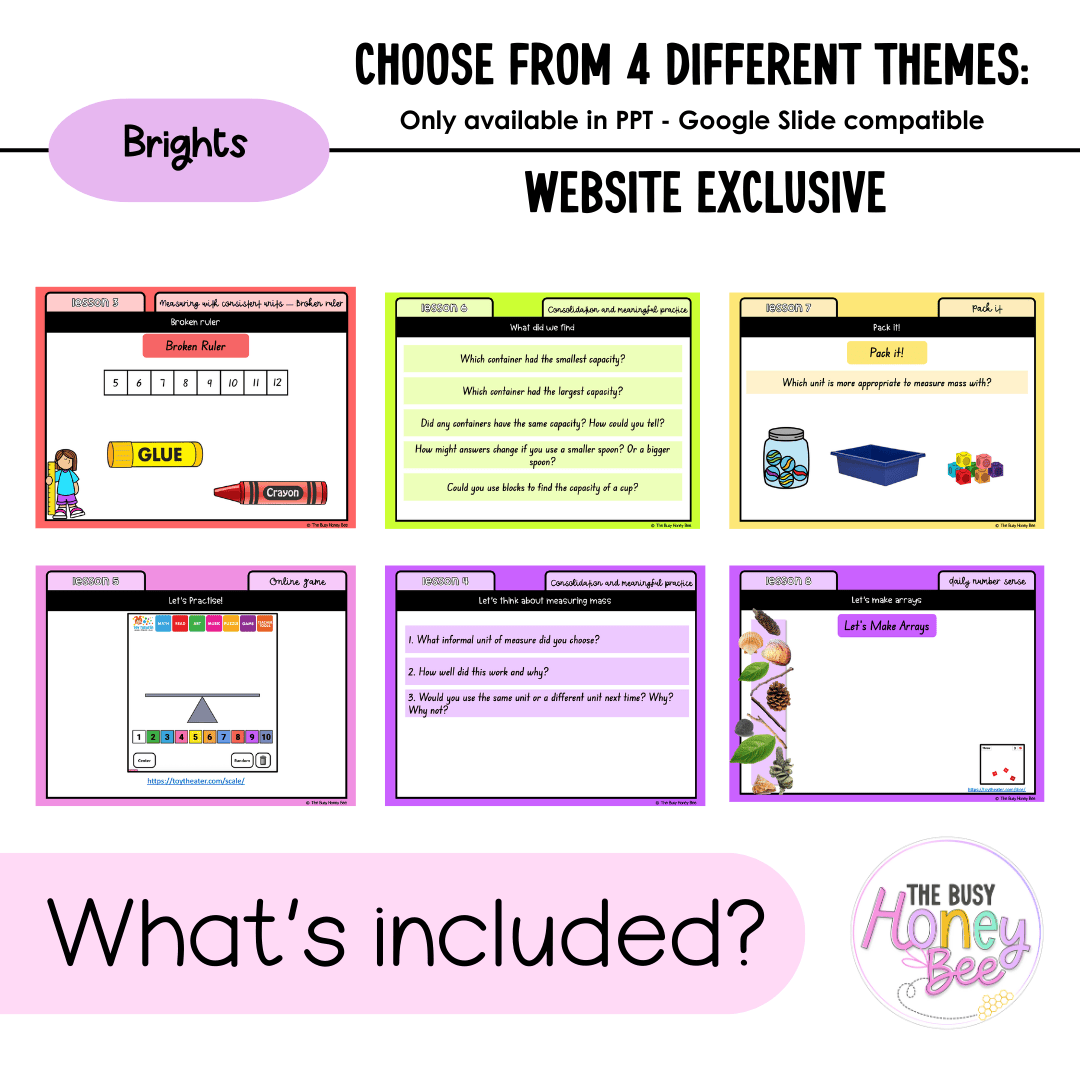 Stage 1 Year A Unit 17 NSW Maths Teaching Slides 2022 - Teaching Slides