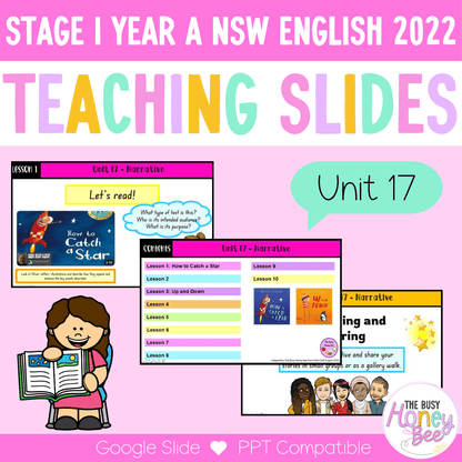 Stage 1 Year A Unit 17 NSW Narrative English Teaching Slides 2022 - Teaching Slides