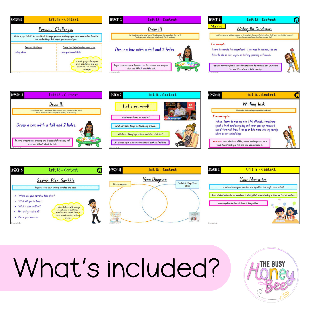 Stage 1 Year A Unit 18 NSW Context English Teaching Slides 2022 - Teaching Slides