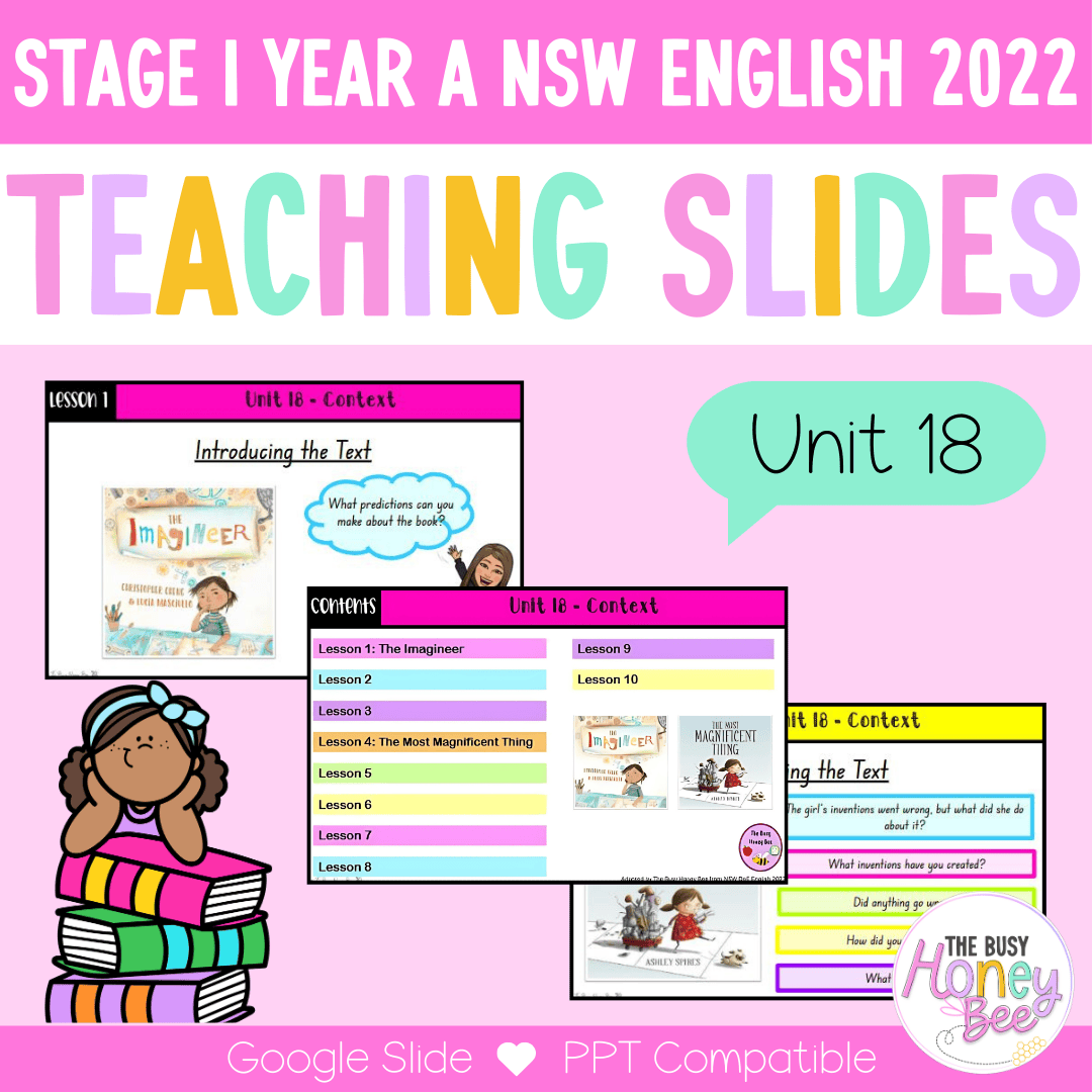 Stage 1 Year A Unit 18 NSW Context English Teaching Slides 2022 - Teaching Slides