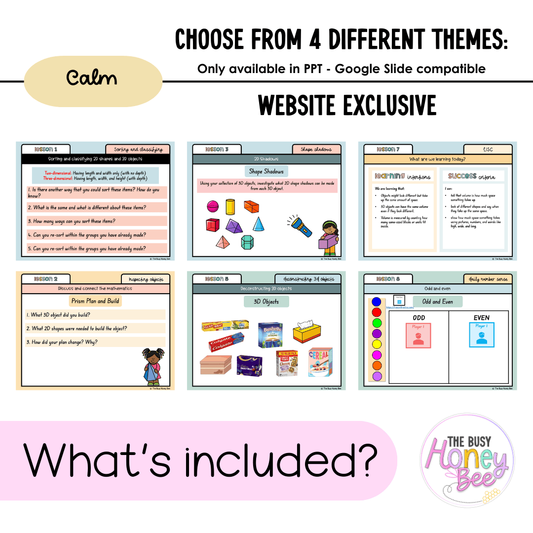 Stage 1 Year A Unit 19 NSW Maths Teaching Slides 2022 - Teaching Slides