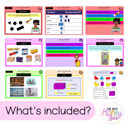 Stage 1 Year A Unit 19 NSW Maths Teaching Slides - Zip Folder: Smart Notebook, PowerPoint, Google Slide Compatible
