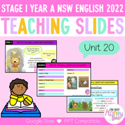 Stage 1 Year A Unit 20 NSW Imagery, Symbol and Connotation English Teaching Slides 2022 - Teaching Slides