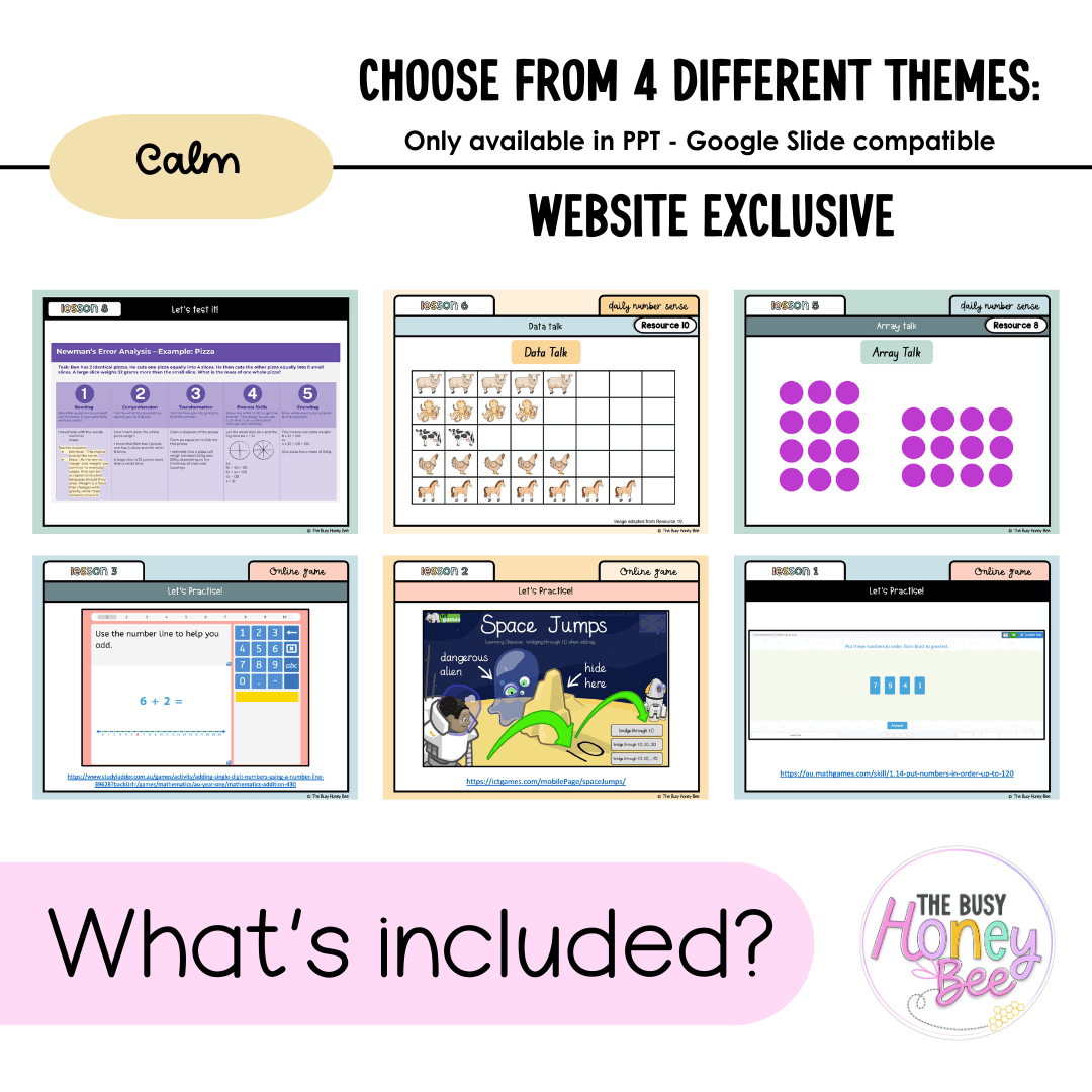 Stage 1 Year A Unit 20 NSW Maths Teaching Slides 2022 - Teaching Slides