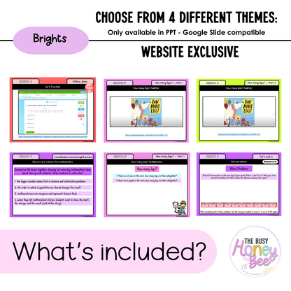 Stage 1 Year A Unit 20 NSW Maths Teaching Slides 2022 - Teaching Slides