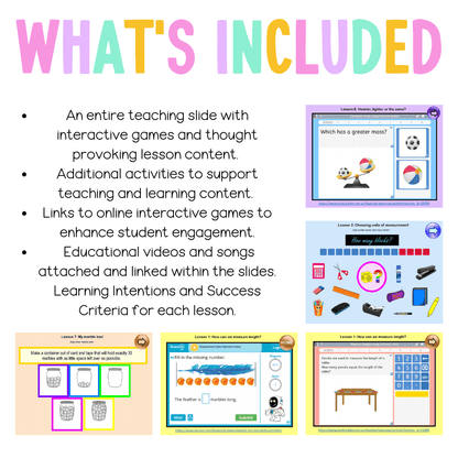 Stage 1 Year A Unit 3 NSW Maths Teaching Slides - Teaching Slides
