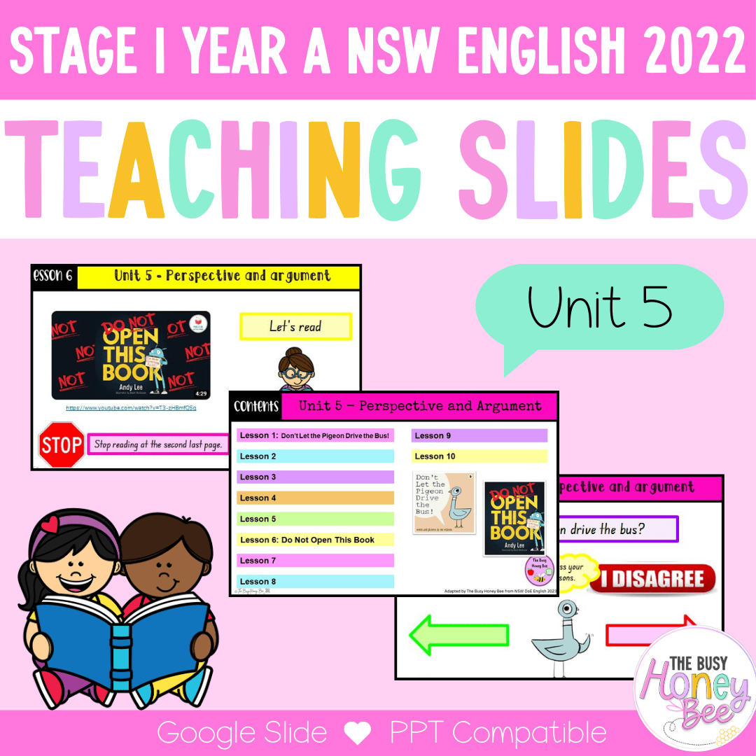Stage 1 Year A Unit 5 NSW Perspective and Argument English Teaching Slides 2022 - Teaching Slides