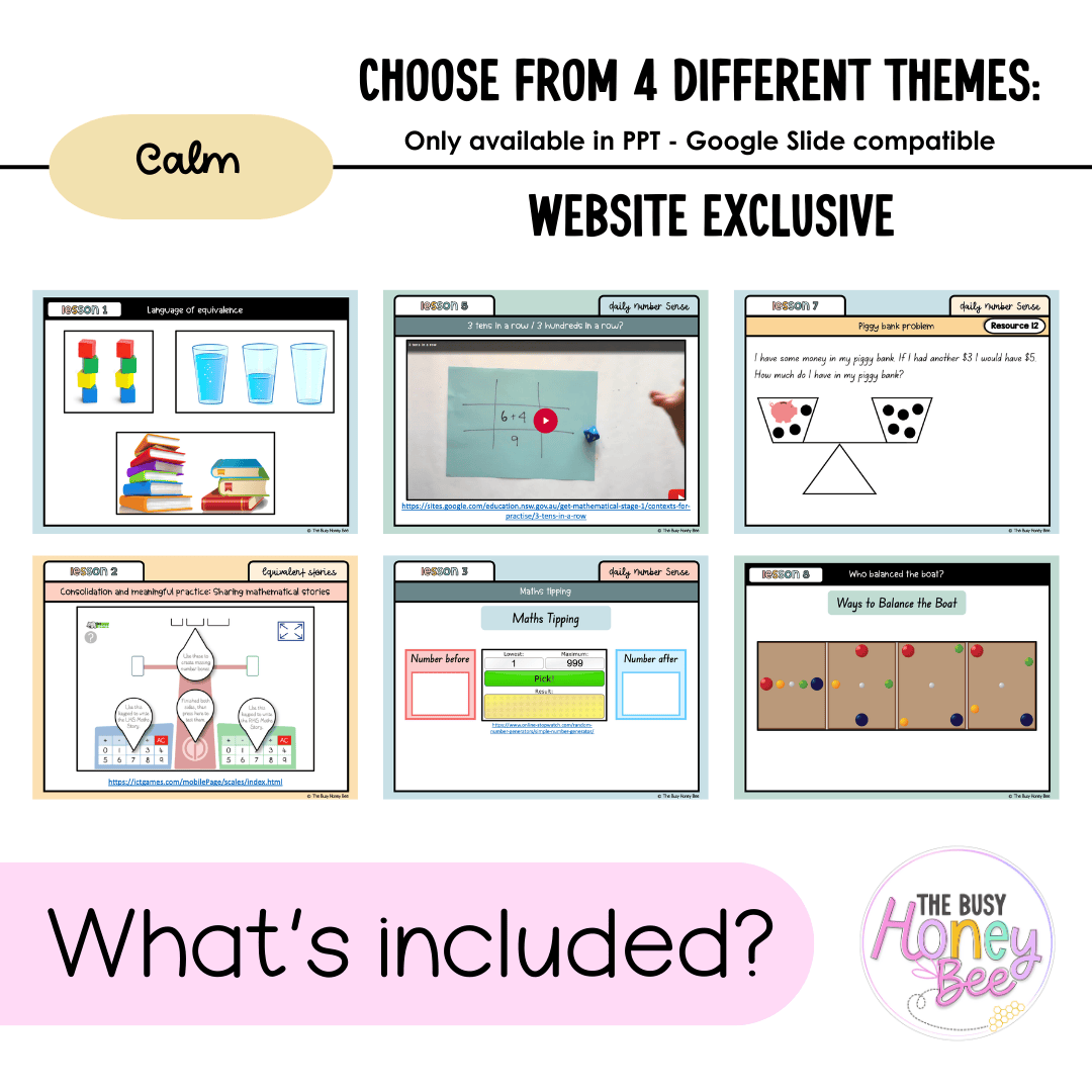 Stage 1 Year A Unit 6 NSW Maths Teaching Slides 2022 - Teaching Slides