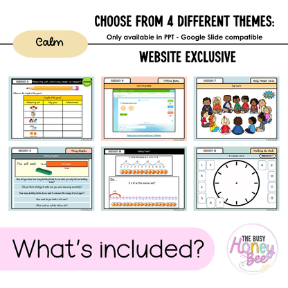 Stage 1 Year A Unit 8 NSW Maths Teaching Slides 2022 - Teaching Slides