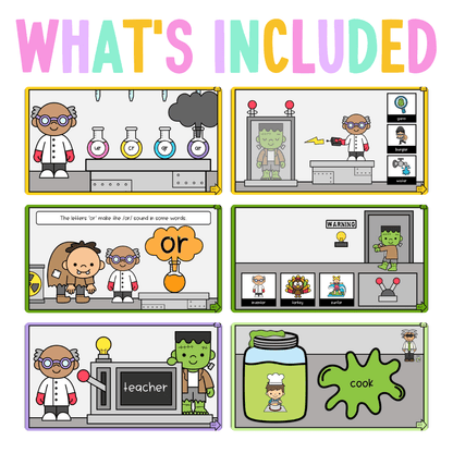 Stage 1 Year A - Year 1 Reading Pod 14 - u oo oul er ar or - Teaching Bundle