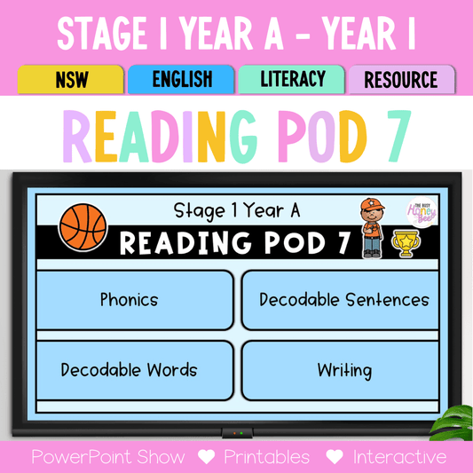 Stage 1 Year A - Year 1 Reading Pod 7 - long o and ar - Teaching Bundle