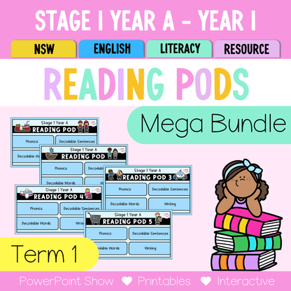 Stage 1 Year A - Year 1 Reading Pod Term 1 Mega Bundle - Teaching Bundle