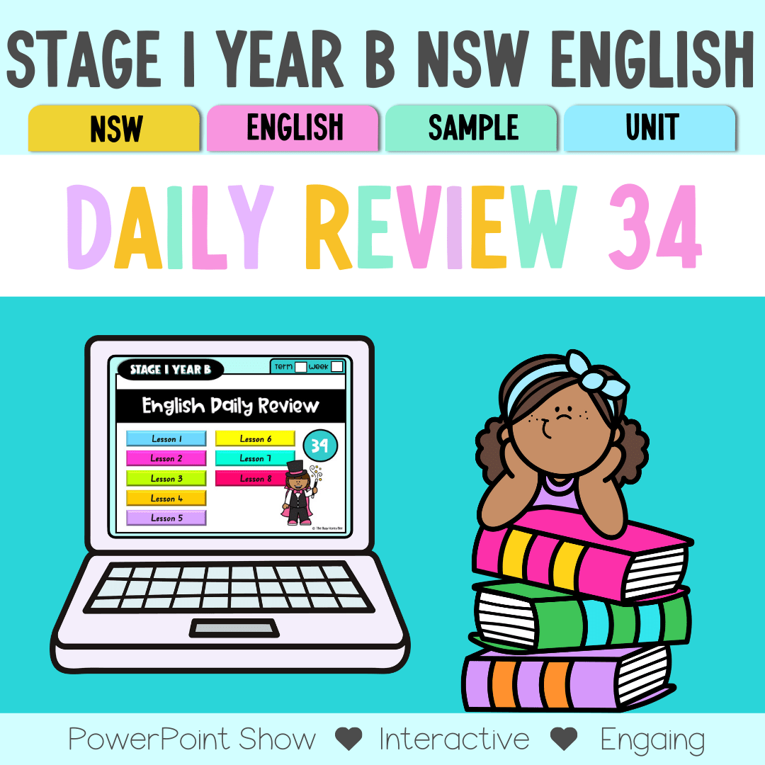 Stage 1 Year B Australian | NSW English Daily Review | Daily Warm Unit 34 - Warm Up | Revision