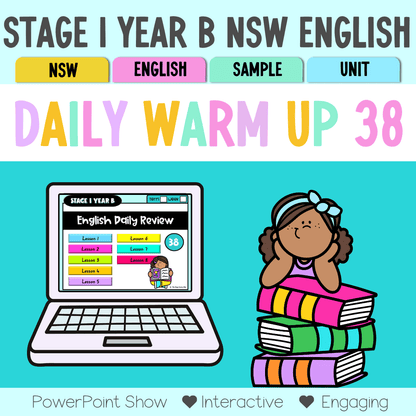 Stage 1 Year B Australian | NSW English Daily Review | Daily Warm Unit 38 - Warm Up | Revision