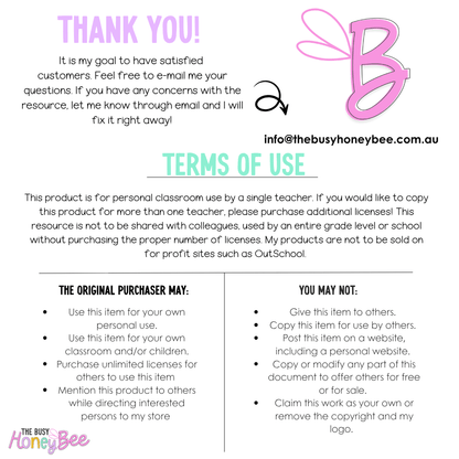 Stage 1 Year B Australian | NSW English Daily Review |Warm-Up Term 4 Mega Bundle - Warm Up | Revision