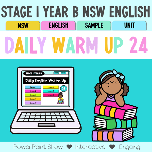 Stage 1 Year B Australian | NSW English Daily Review | Warm-Up Unit 24 - Warm Up | Revision