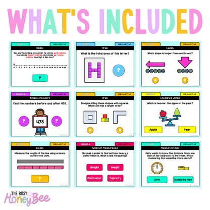 Stage 1 Year B Australian | NSW Math Daily Review | Warm-Up Term 3 Mega Bundle - Warm Up | Revision