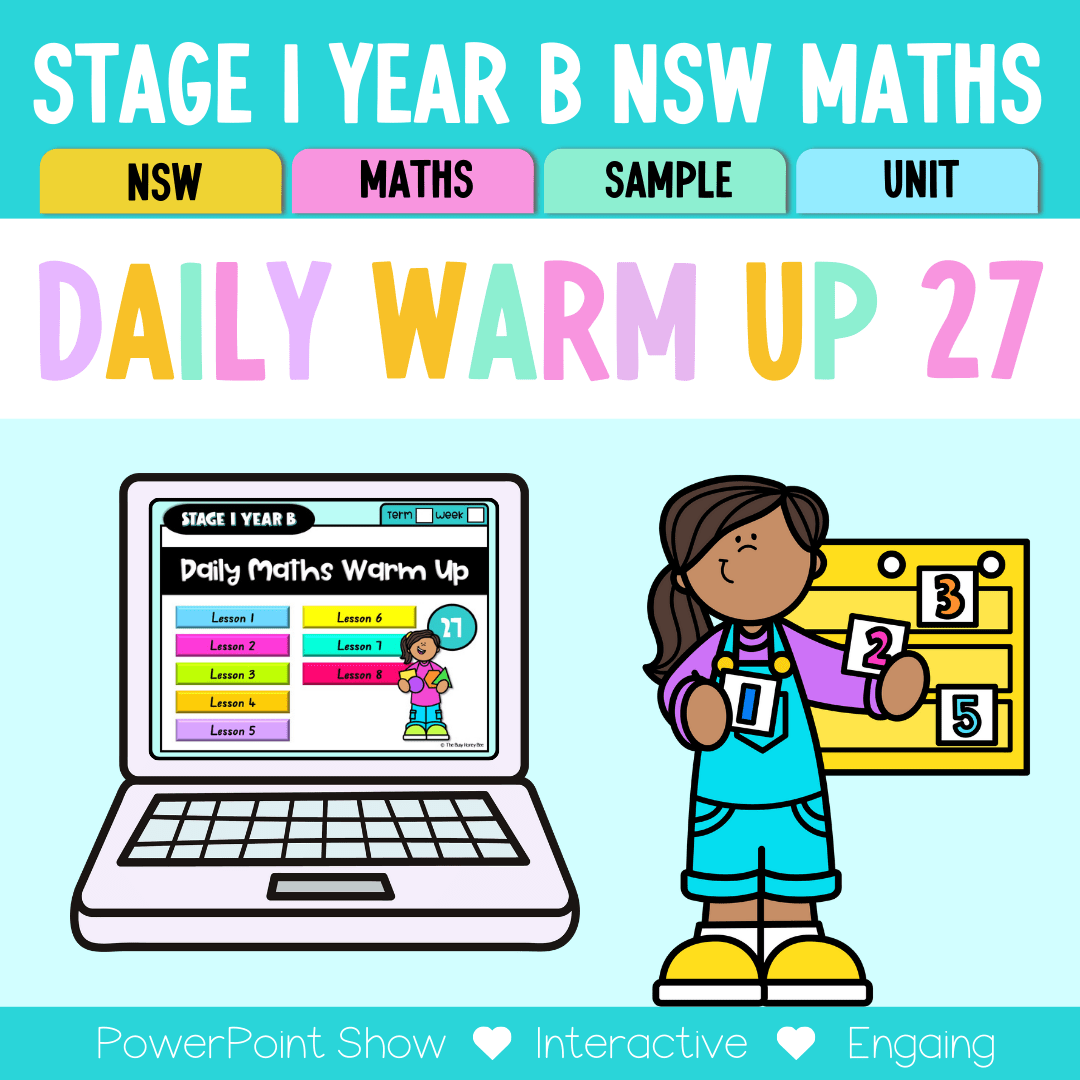Stage 1 Year B Australian | NSW Math Daily Review | Warm-Up Unit 27 -