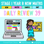 Stage 1 Year B Australian | NSW Math Daily Review | Warm-Up Unit 39 - Warm Up | Revision